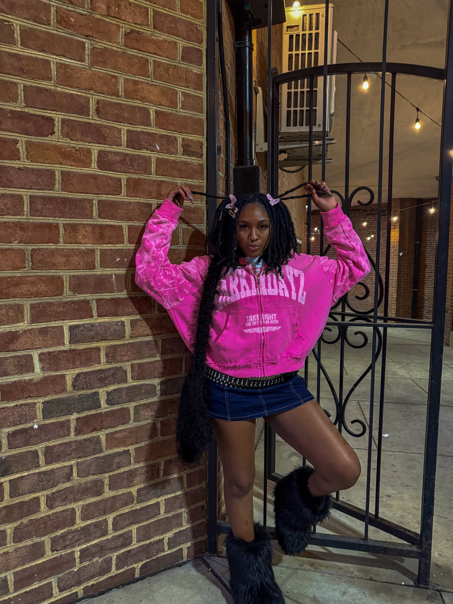 Code Pink Zip - Up - DARKINDAYZ