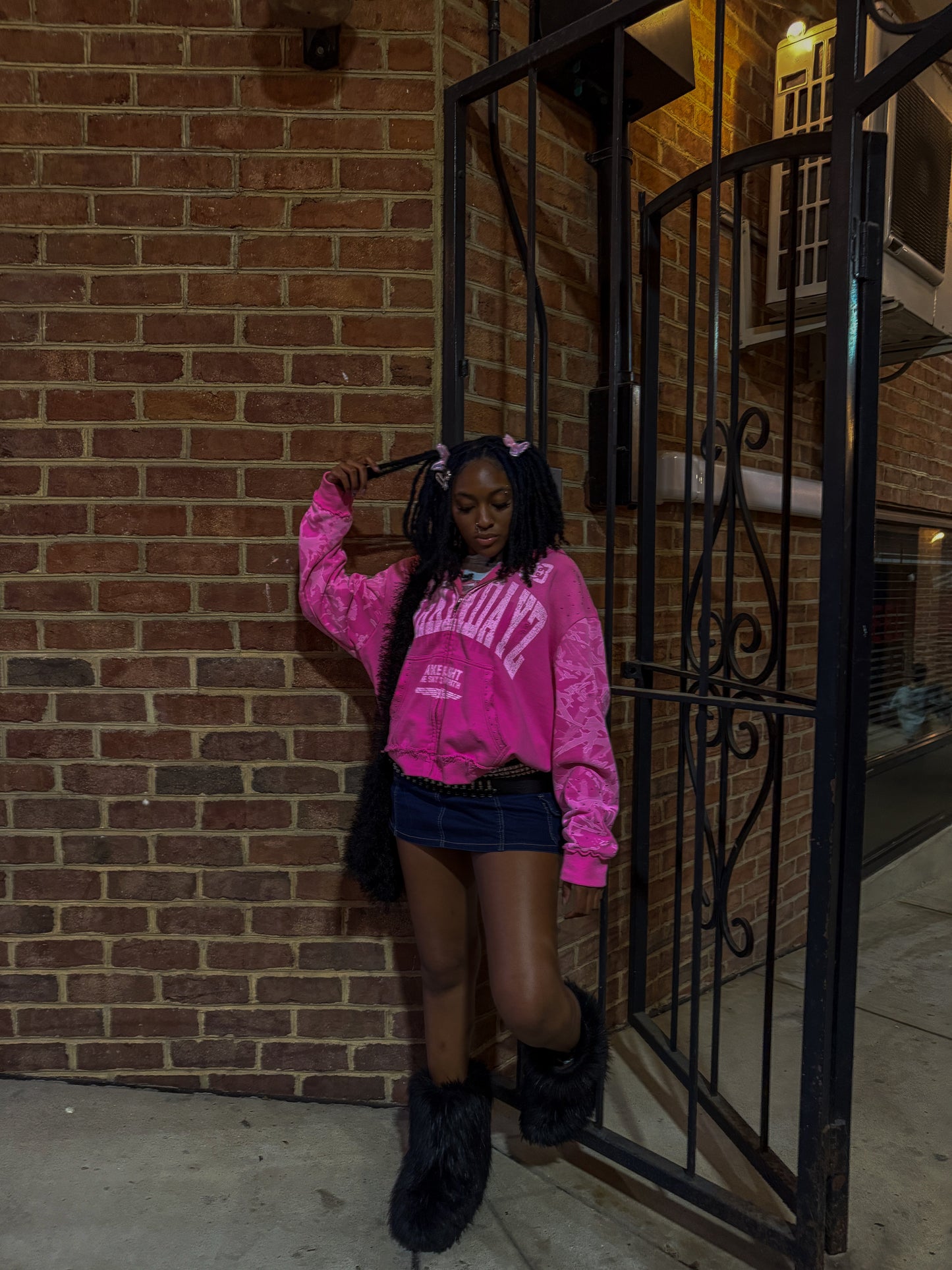 Code Pink Zip - Up - DARKINDAYZ