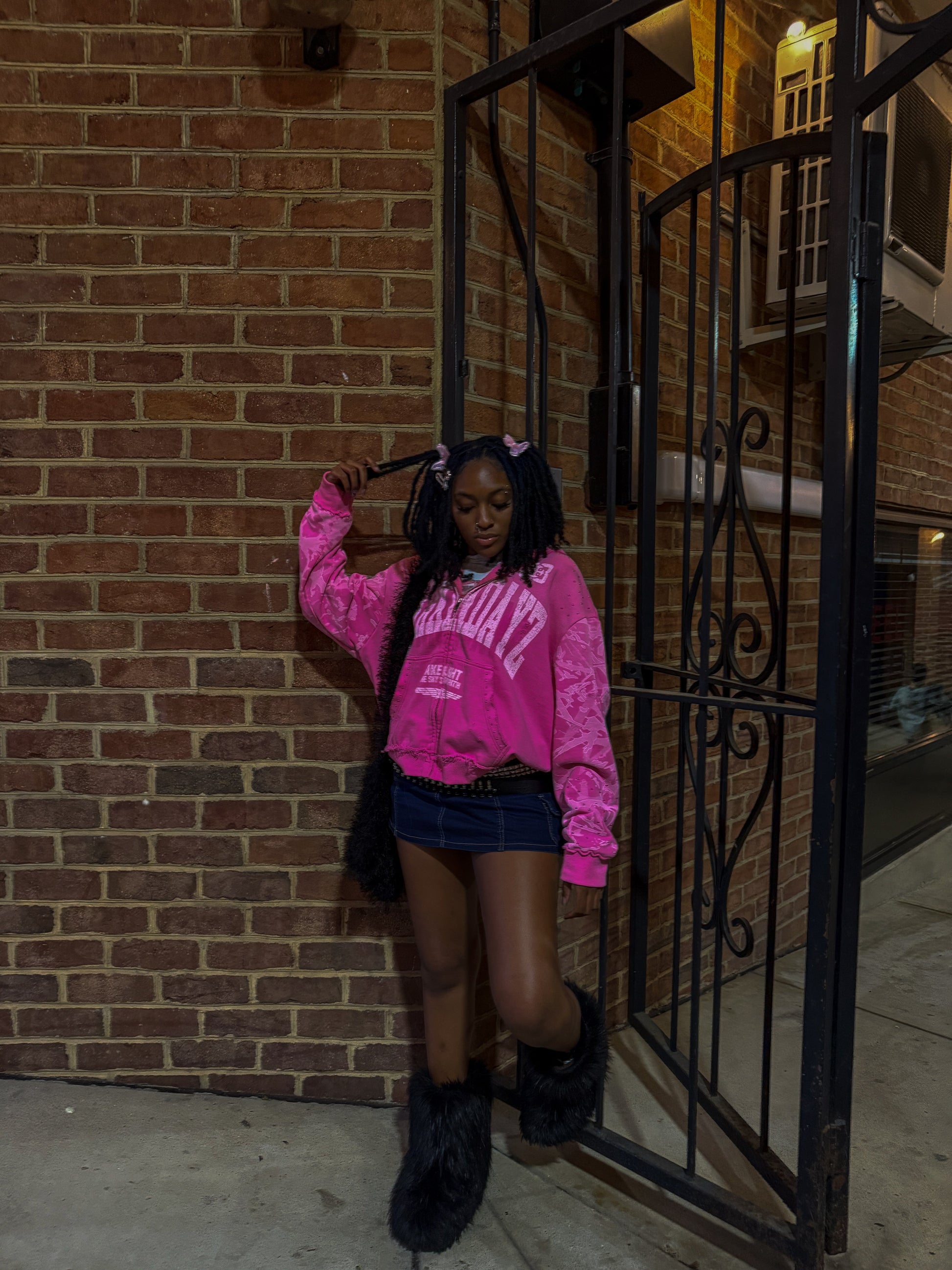 Code Pink Zip - Up - DARKINDAYZ